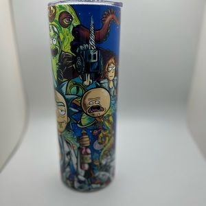 Rick Nad Morty inspired 20oz Tumbler